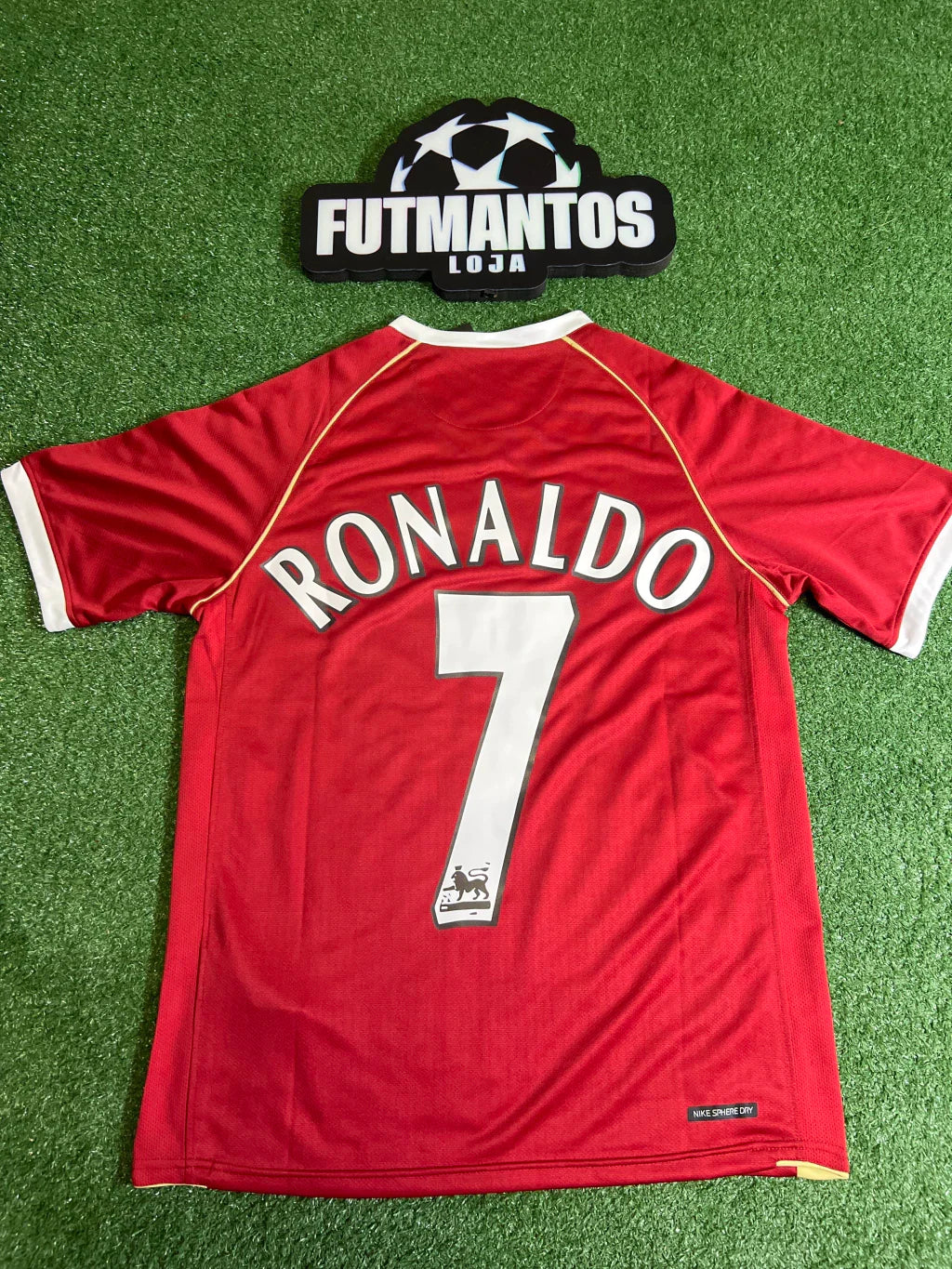 Camisa Manchester United 2006/07 - Retrô - Ronaldo #7