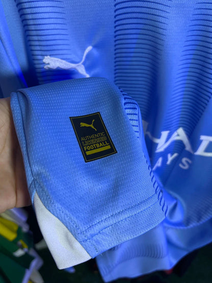 Camisa Manchester City I 23/24 - Torcedor Manga Longa - Haaland #9