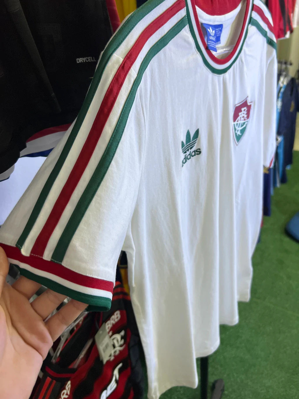 Camisa Fluminense Retrô 2014/15 - Branca | FutMantos