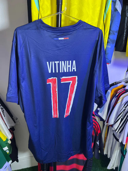 Camisa Paris Saint Germain 24/25 - Torcedor Vitinha #17