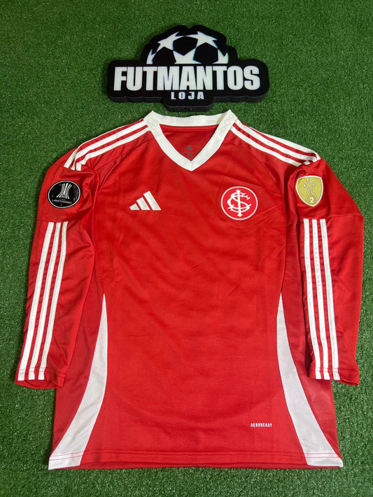 Camisa Internacional 25/26 Manga Longa-Patch Libertadores |FutMantos