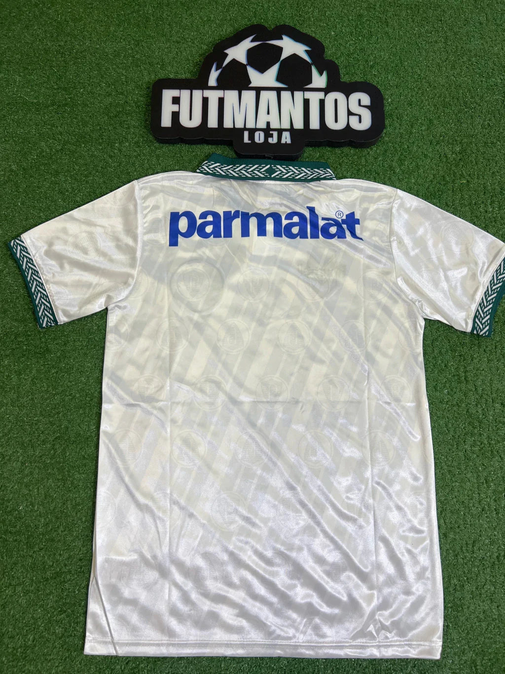 Camisa Palmeiras Branca Retro Parmalat 1995 |FutMantos