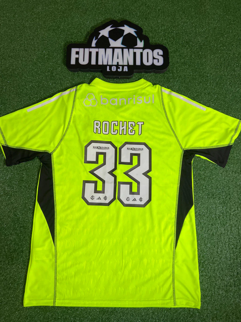 Camisa Internacional Goleiro verde 23/24 - #1 ROCHET | FutMantos