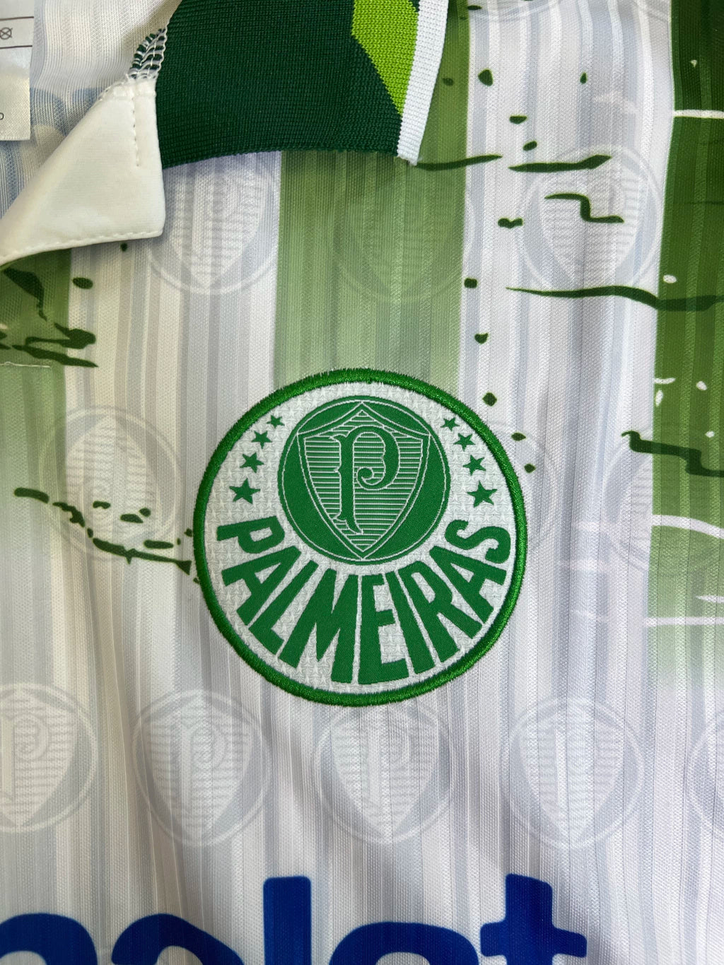 Camisa Palmeiras Branca Retrô 95/96 #10 | FutMantos