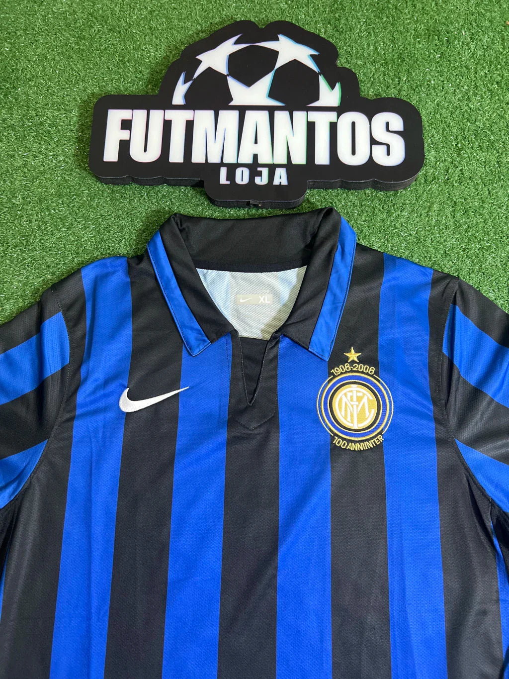 Camisa Inter de Milão 07/08- Edição Centenário | FutMantos