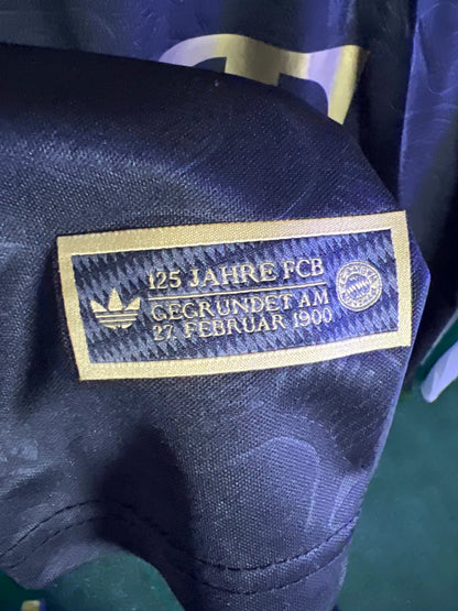 Camisa Bayern de Munique 125 anos - Preta|FutMantos