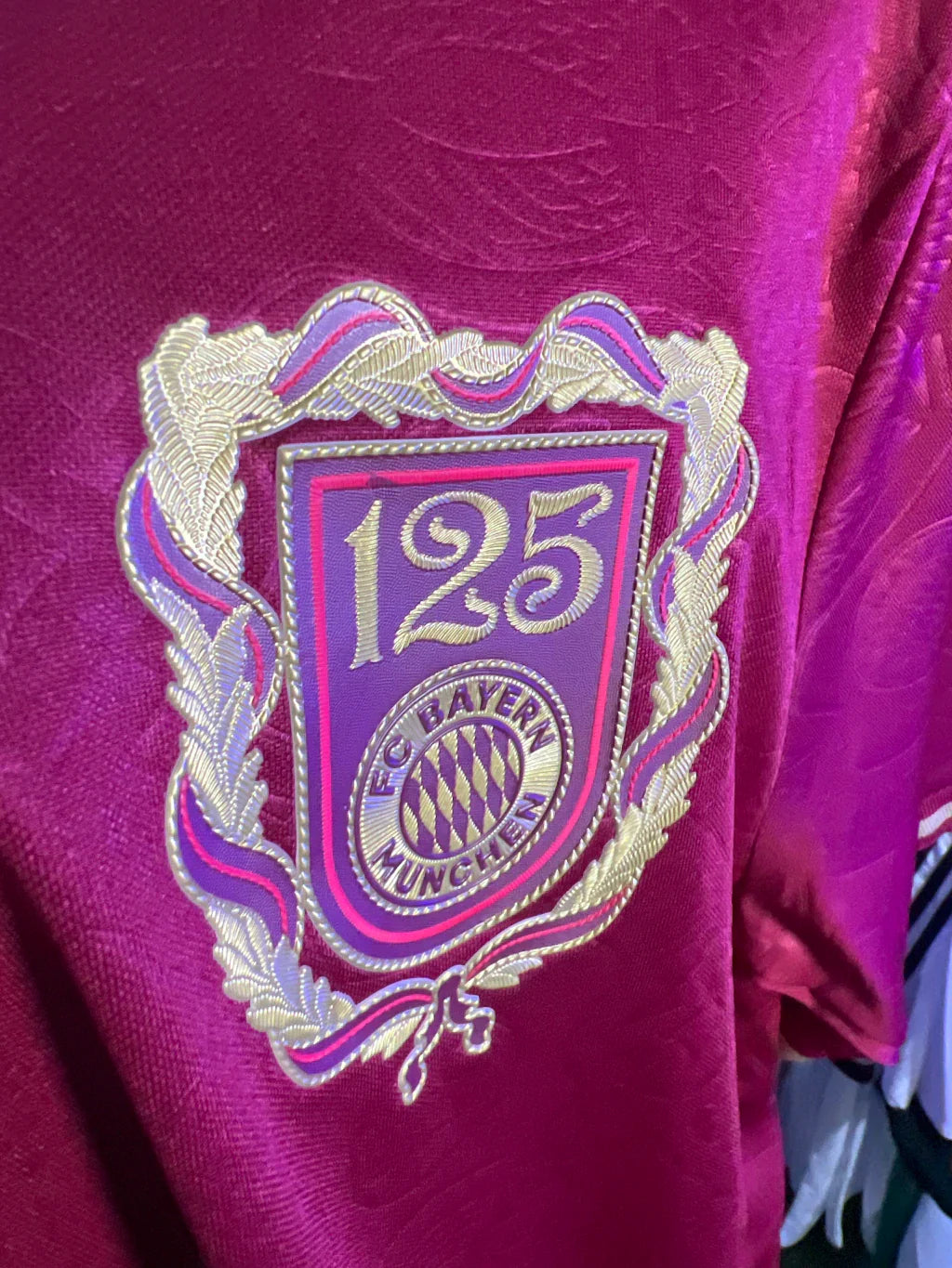 Camisa Bayern de Munique 125 anos - Vermelha|FutMantos