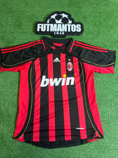 Camisa AC Milan 2006/07 - #80 RONALDINHO | FutMantos