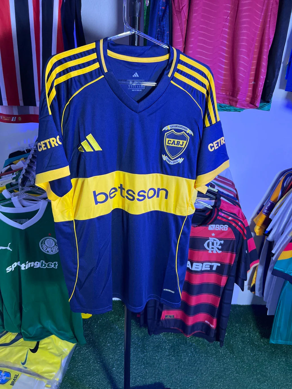 Camisa Boca Juniors l 25/26 - 120 Anos Super Mundial |