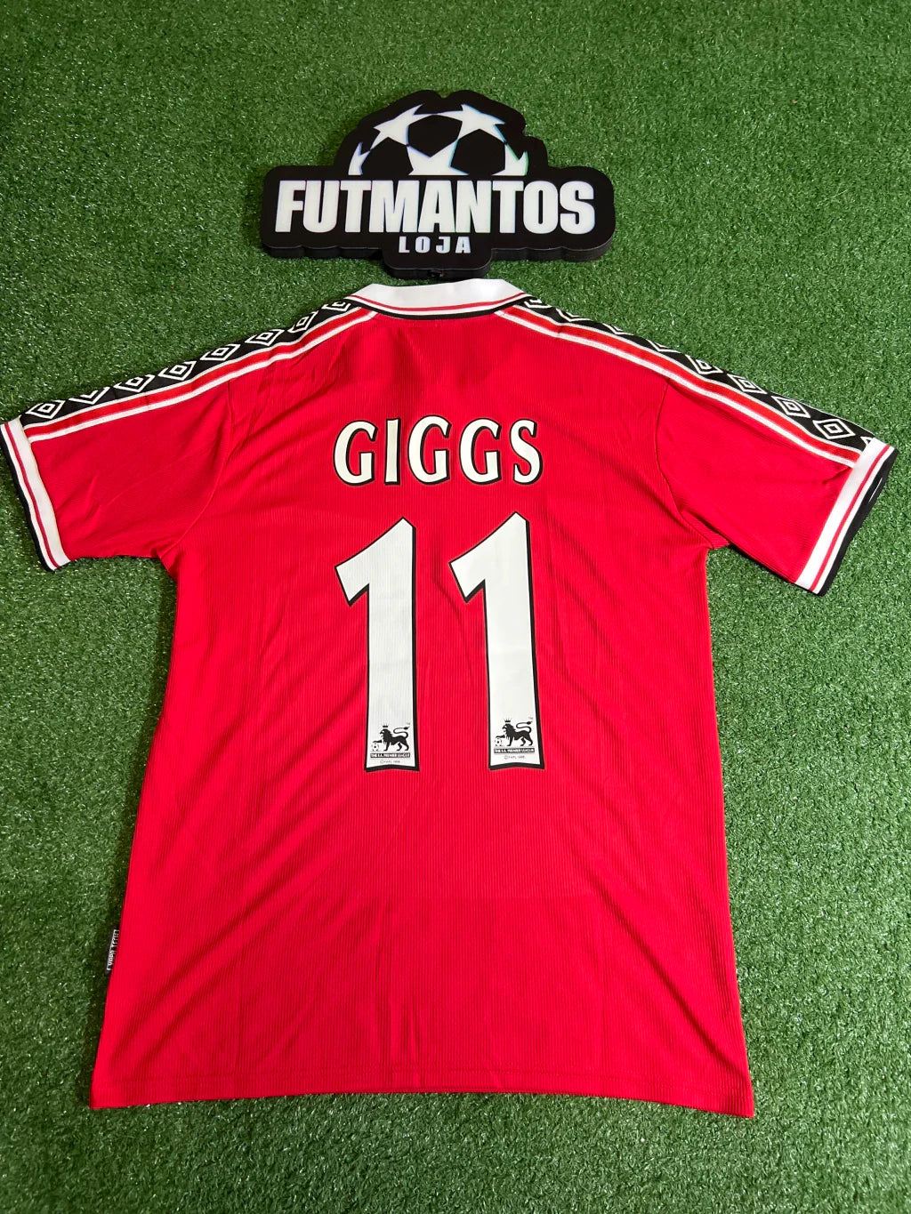 Camisa Manchester United 1998/99 - Retrô - Giggs #11