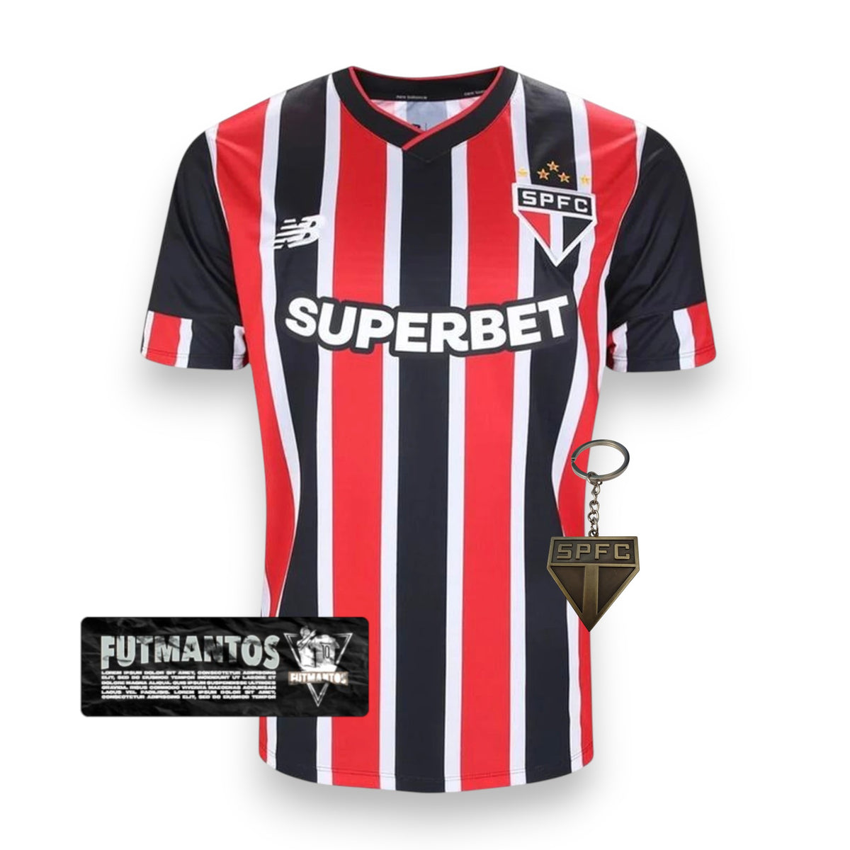 Camisa São Paulo II 24/25 Adidas - Com patrocínios | Futmantos