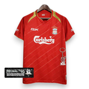 Camisa Liverpool Retrô 05/06 - Reebok - Vermelha | Futmantos