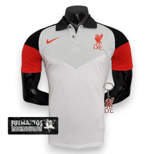 Camisa Polo Liverpool Branca - Masculina