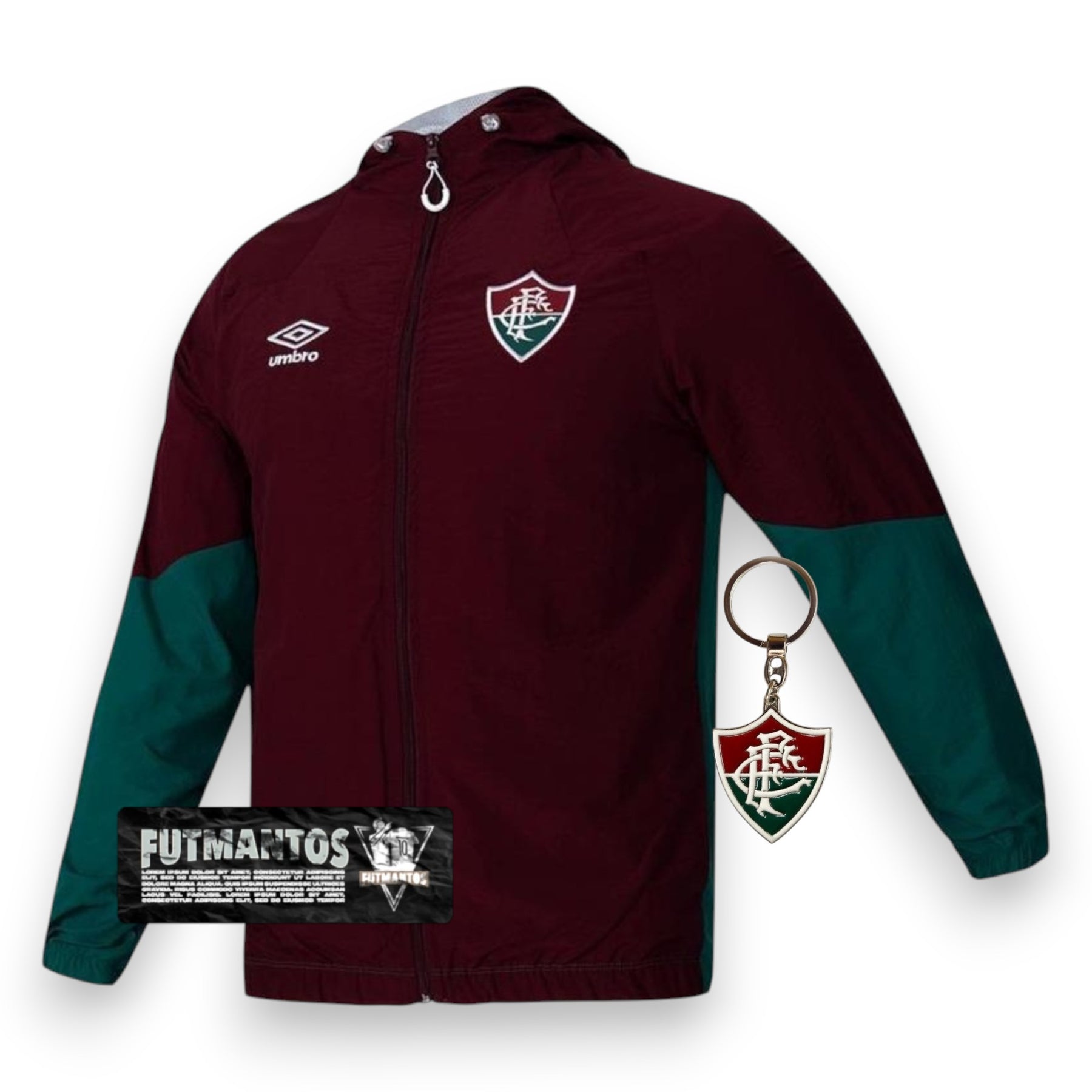 Corta Vento Fluminense - Verde | FutMantos