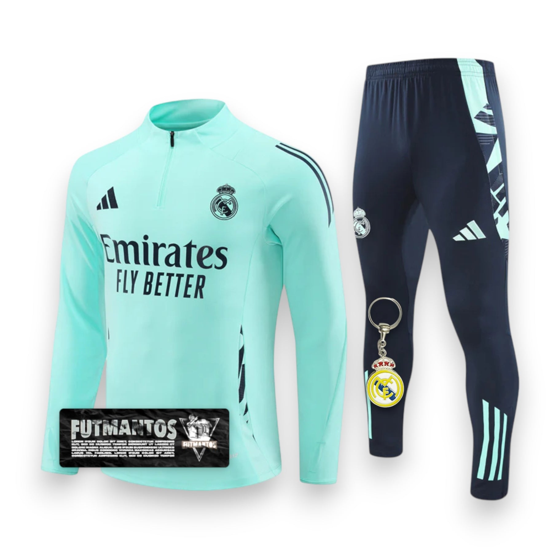 Agasalho de treino Real Madrid Verde - 24/25