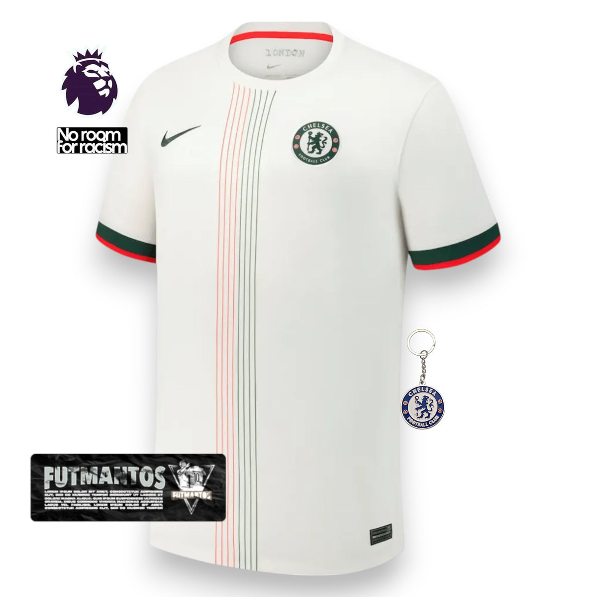 Camisa Chelsea Il 25/26 Nike - Branca  | Futmantos