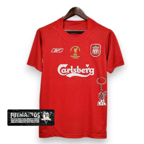 Camisa Liverpool Retrô 2005 Vermelha - Reebok | Futmantos
