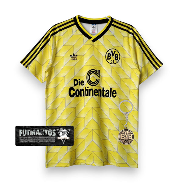 Camisa Borussia Dortmund 1988 I Home - Versão Retrô | Futmantos