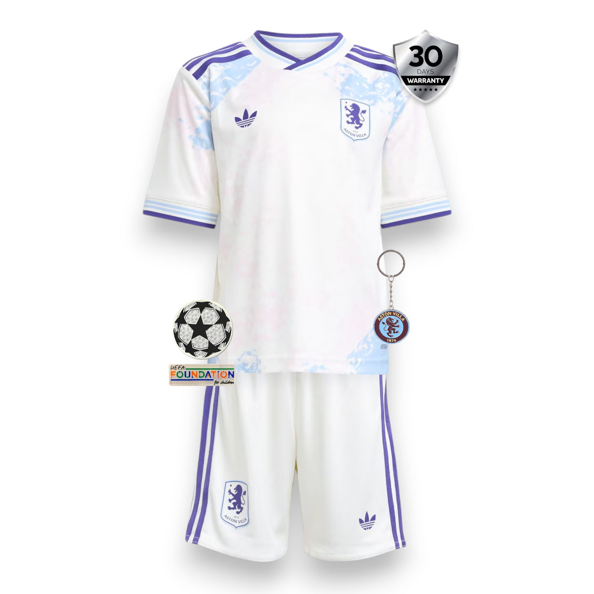 Conjunto Infantil Aston Villa III 2025/26 | Futmantos