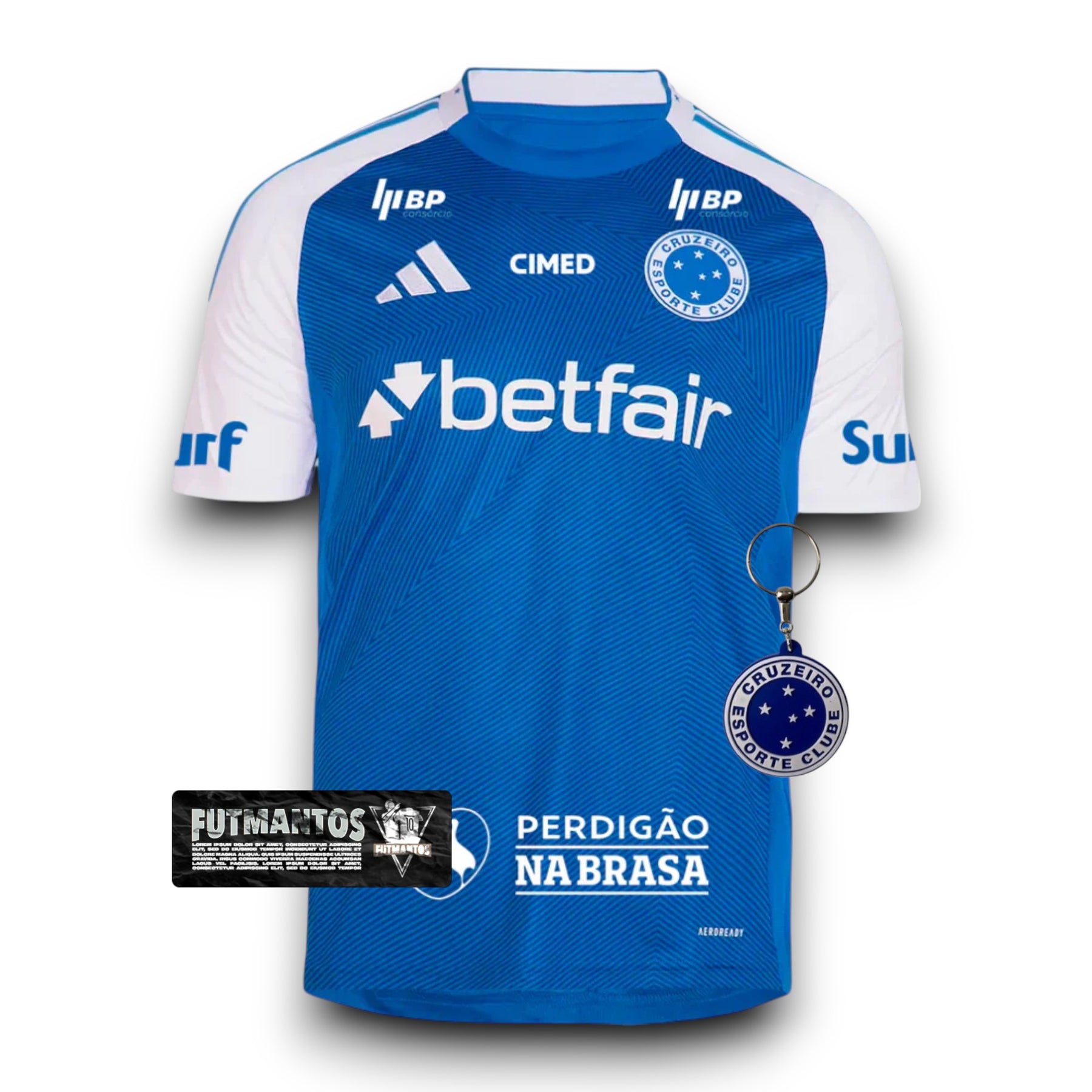 Camisa Cruzeiro l 25/26 Patrocínio Betfair | FutMantos