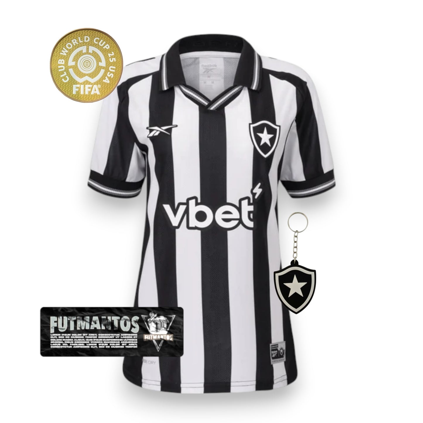 Camisa Botafogo I 25/26 Super Mundial - Feminina | FutMantos
