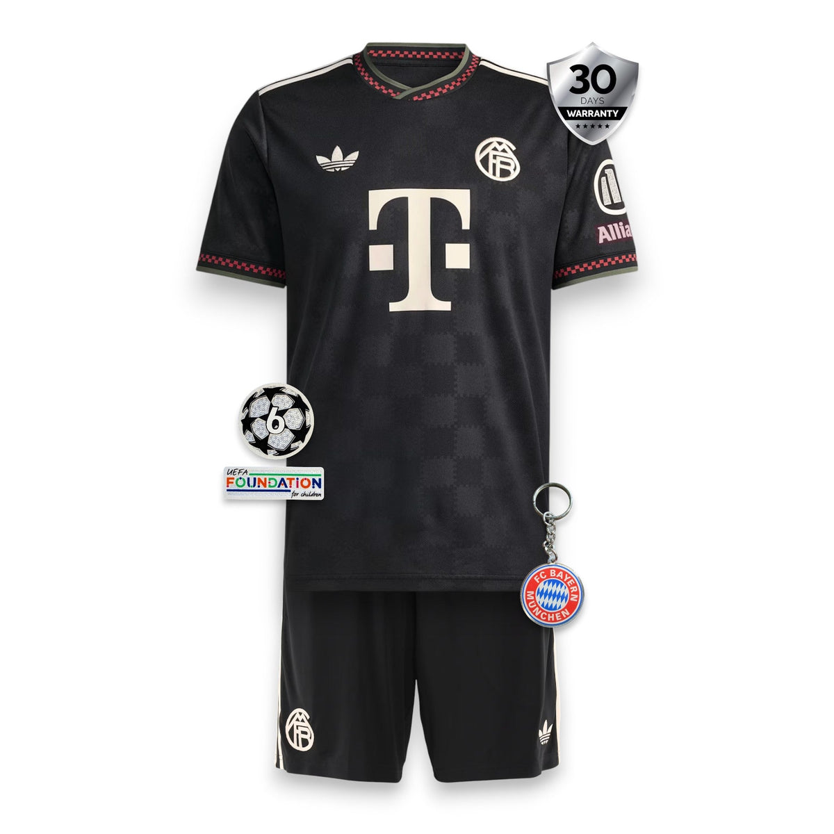 Conjunto Infantil Bayern de Munique Champions League 2025/26 | Futmantos
