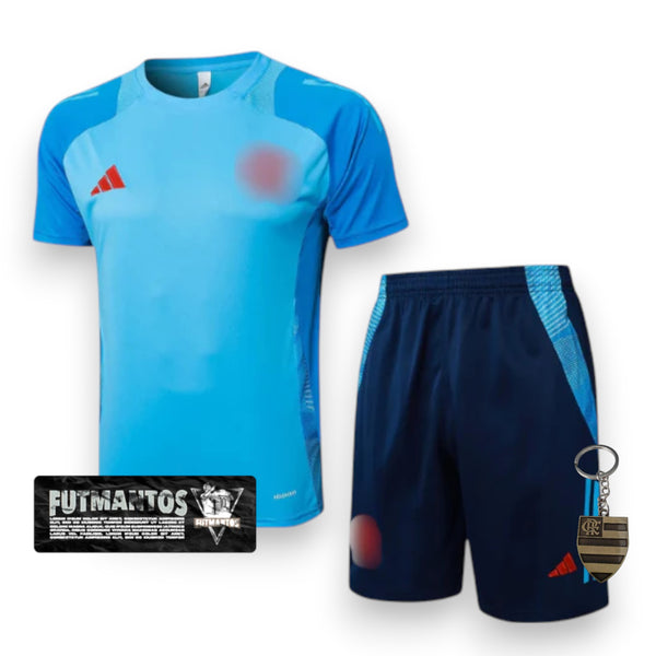 Conjunto CRF Treino 25/26 - Azul | Futmantos