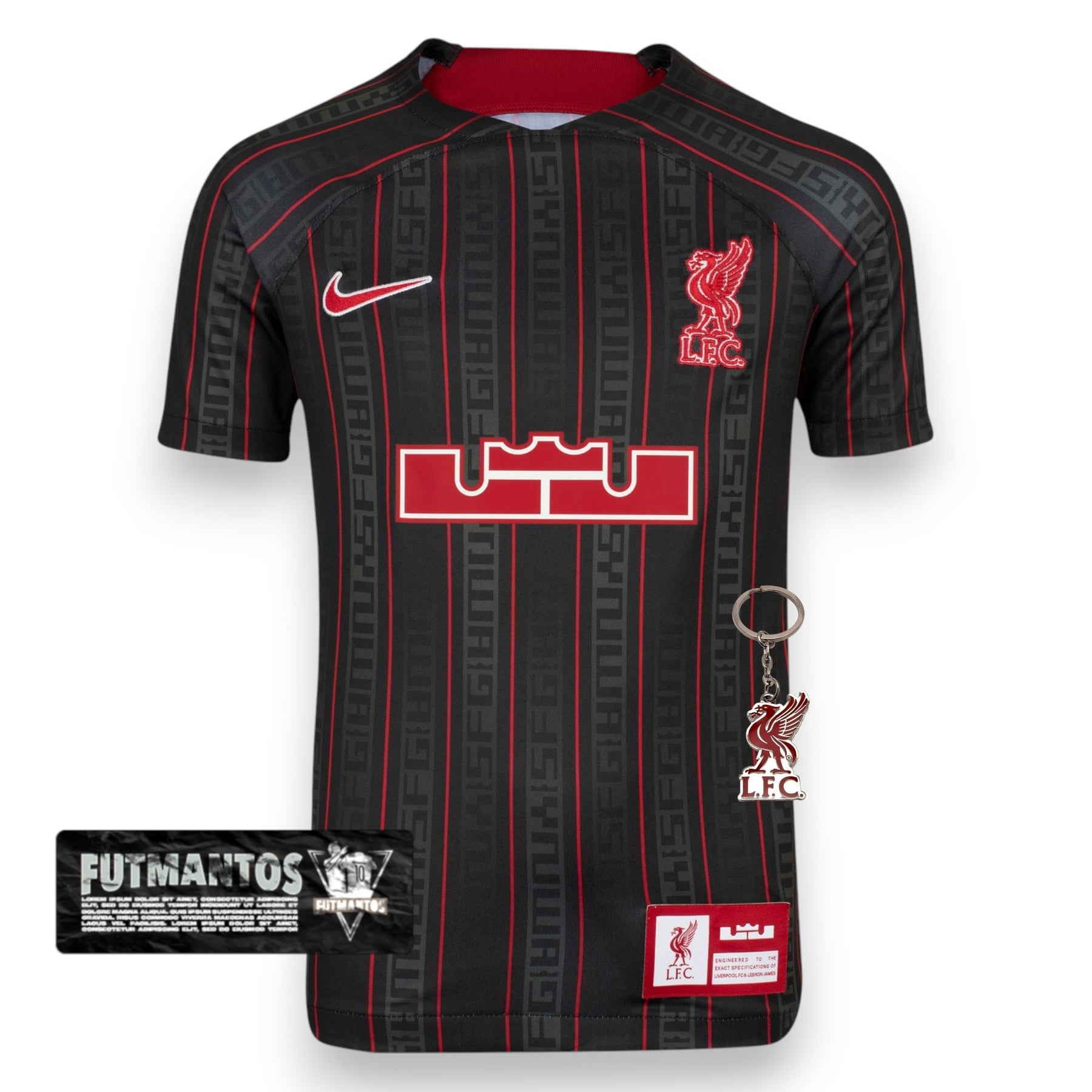 Camisa Liverpool x Lebron James 23/24 Nike | Futmantos