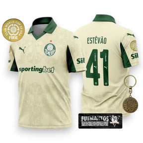 Camisa Palmeiras 25/26 Estêvão #41 - Edição Super Mundial | Futmantos