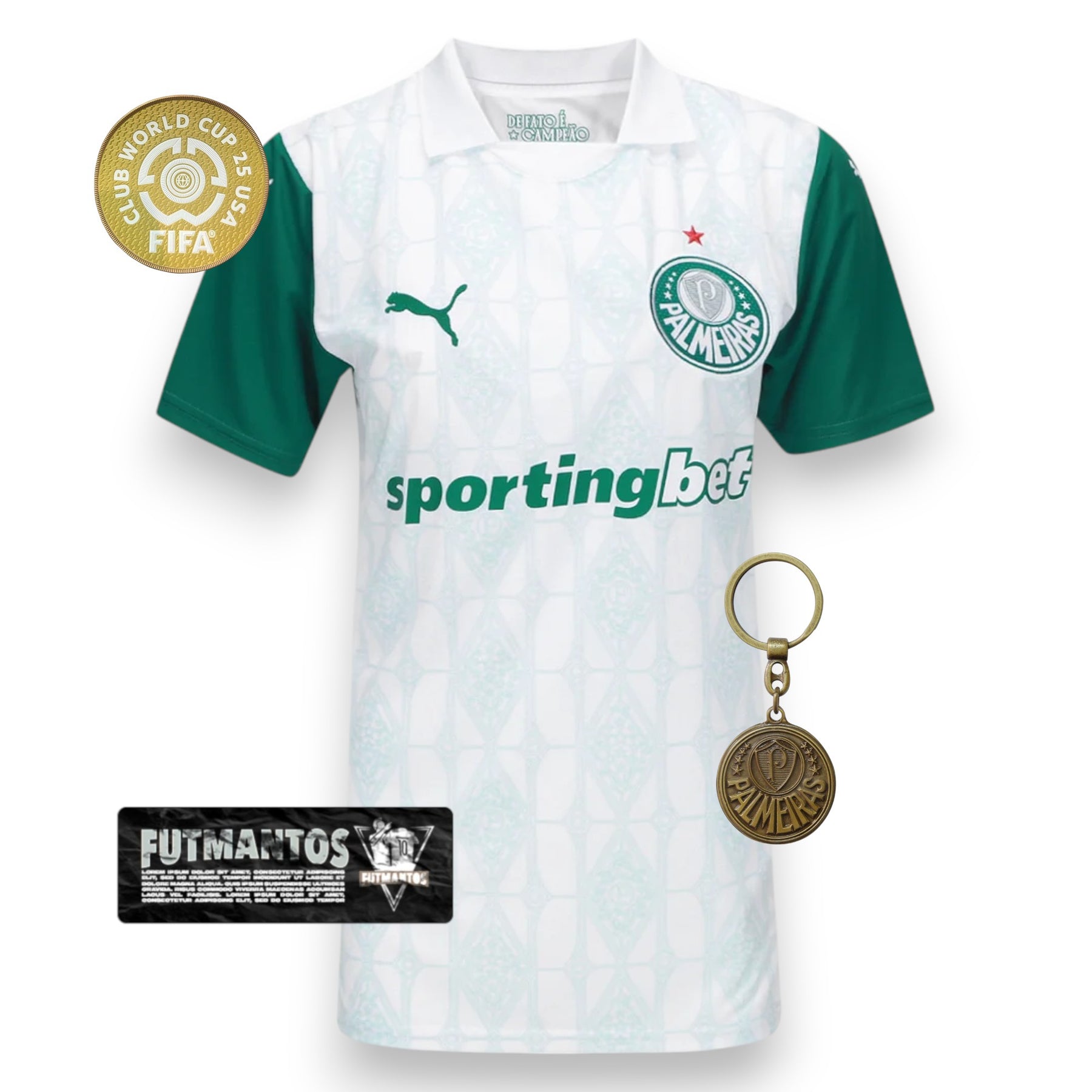 Camisa Palmeiras II 25/26 - Feminina | Super Mundial