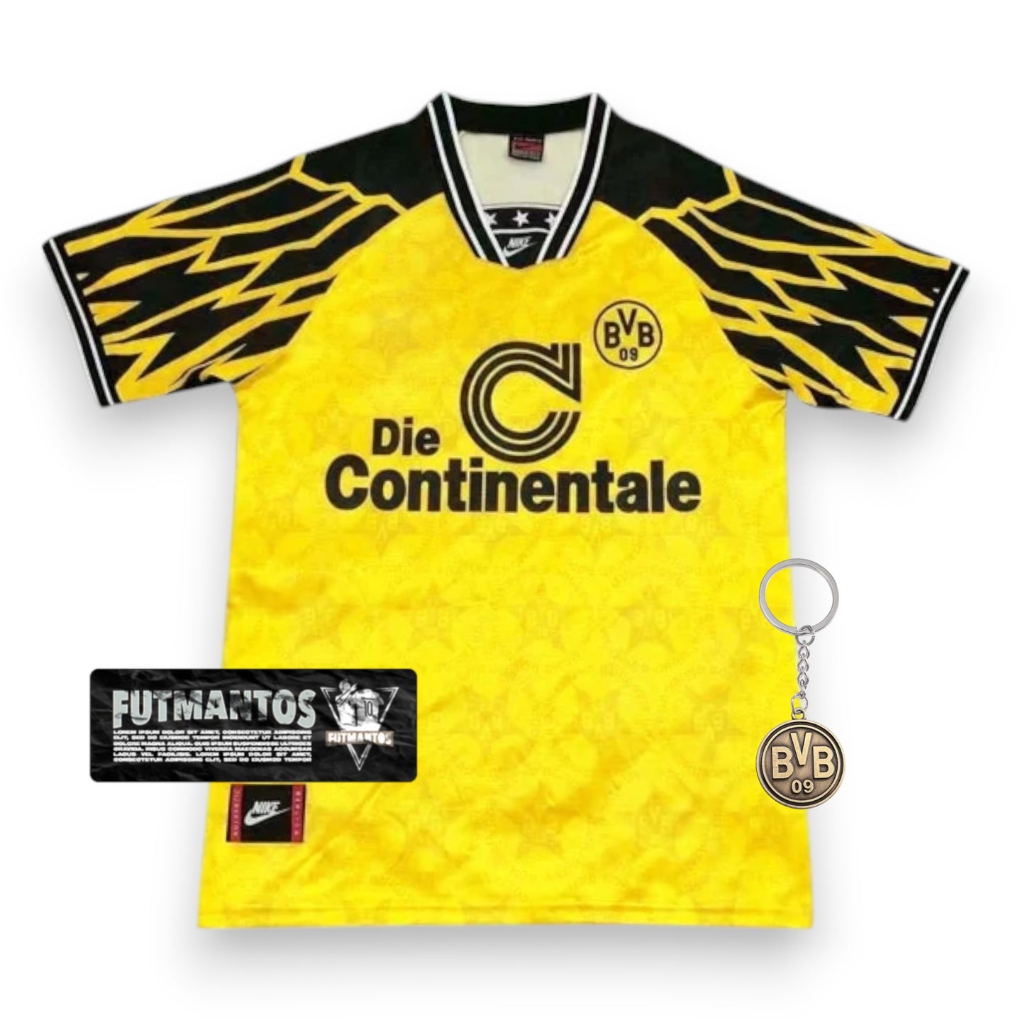 Camisa Borussia Dortmund 94/95 I Home - Versão Retrô | Futmantos