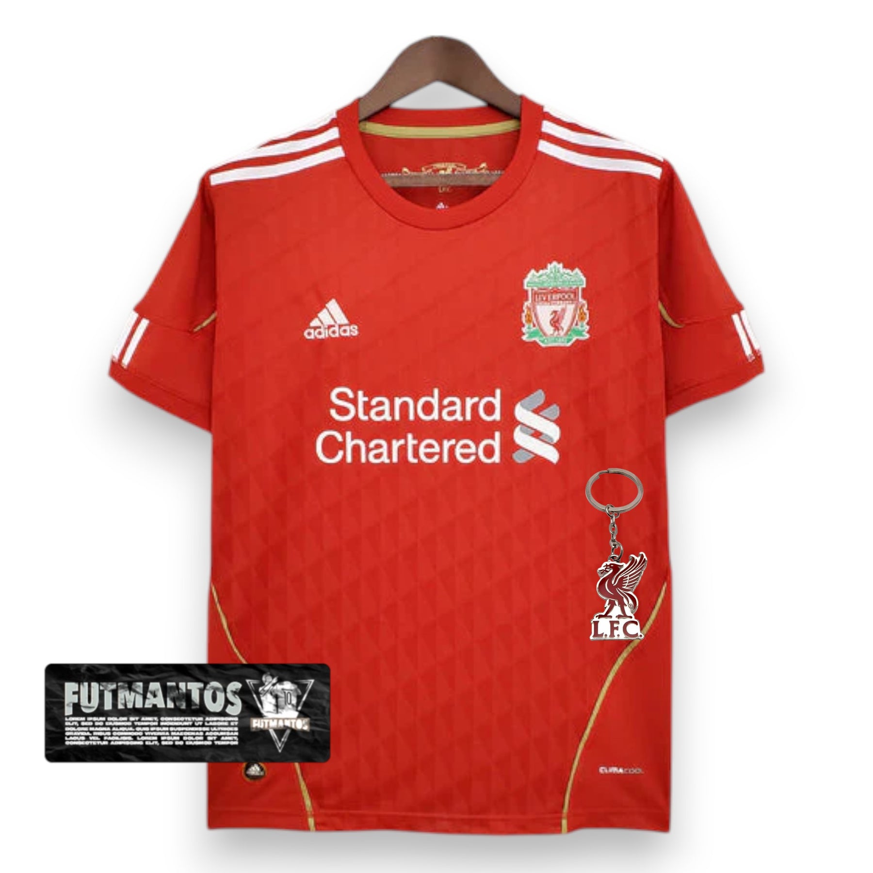 Camisa Liverpool Retrô 2010/2011 Vermelha - Adidas | Futmantos