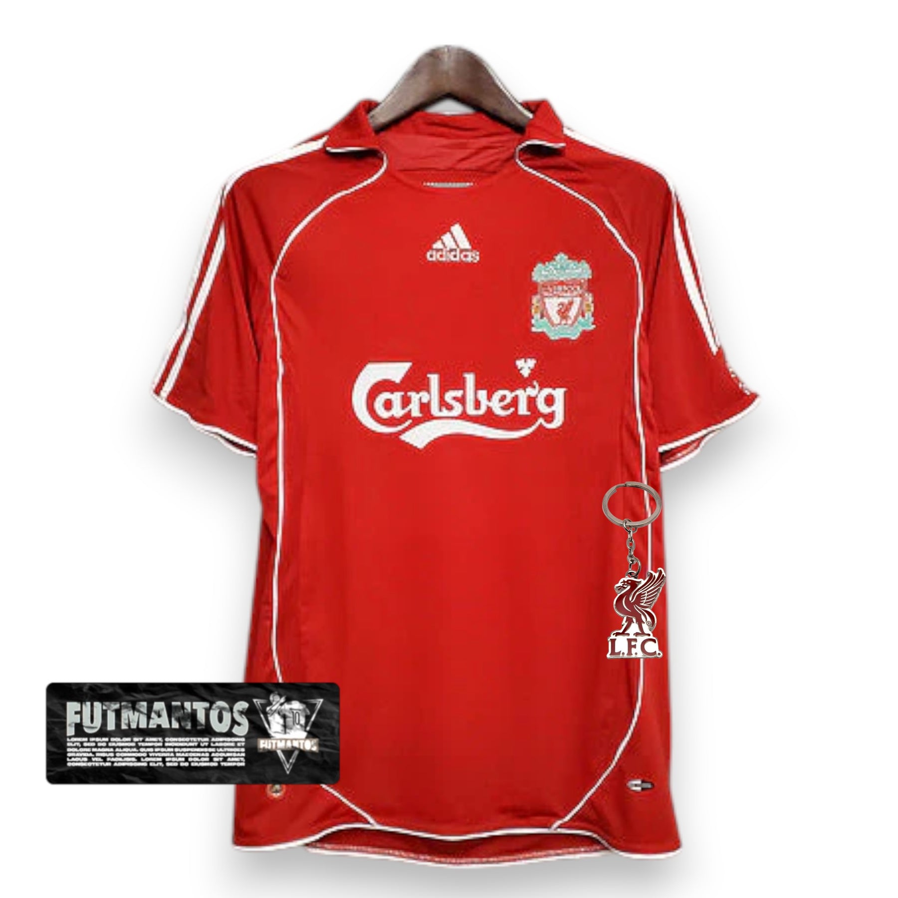 Camisa Liverpool Retrô 2006/2007 Vermelha - Adidas | Futmantos