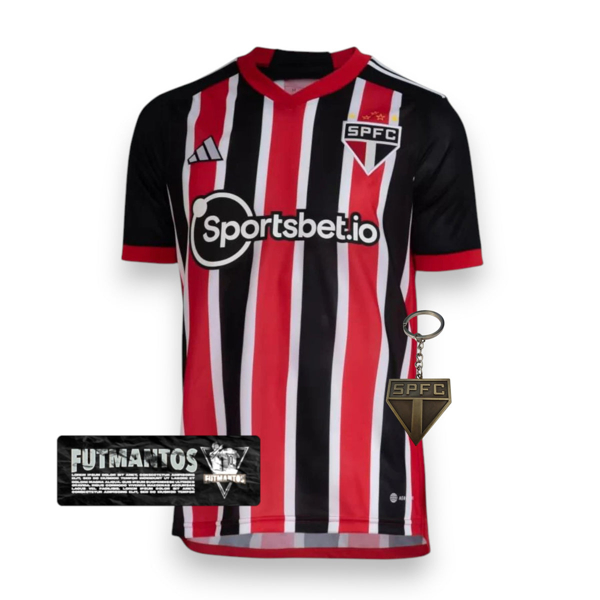Camisa São Paulo II 23/24 Adidas - Tricolor | Futmantos