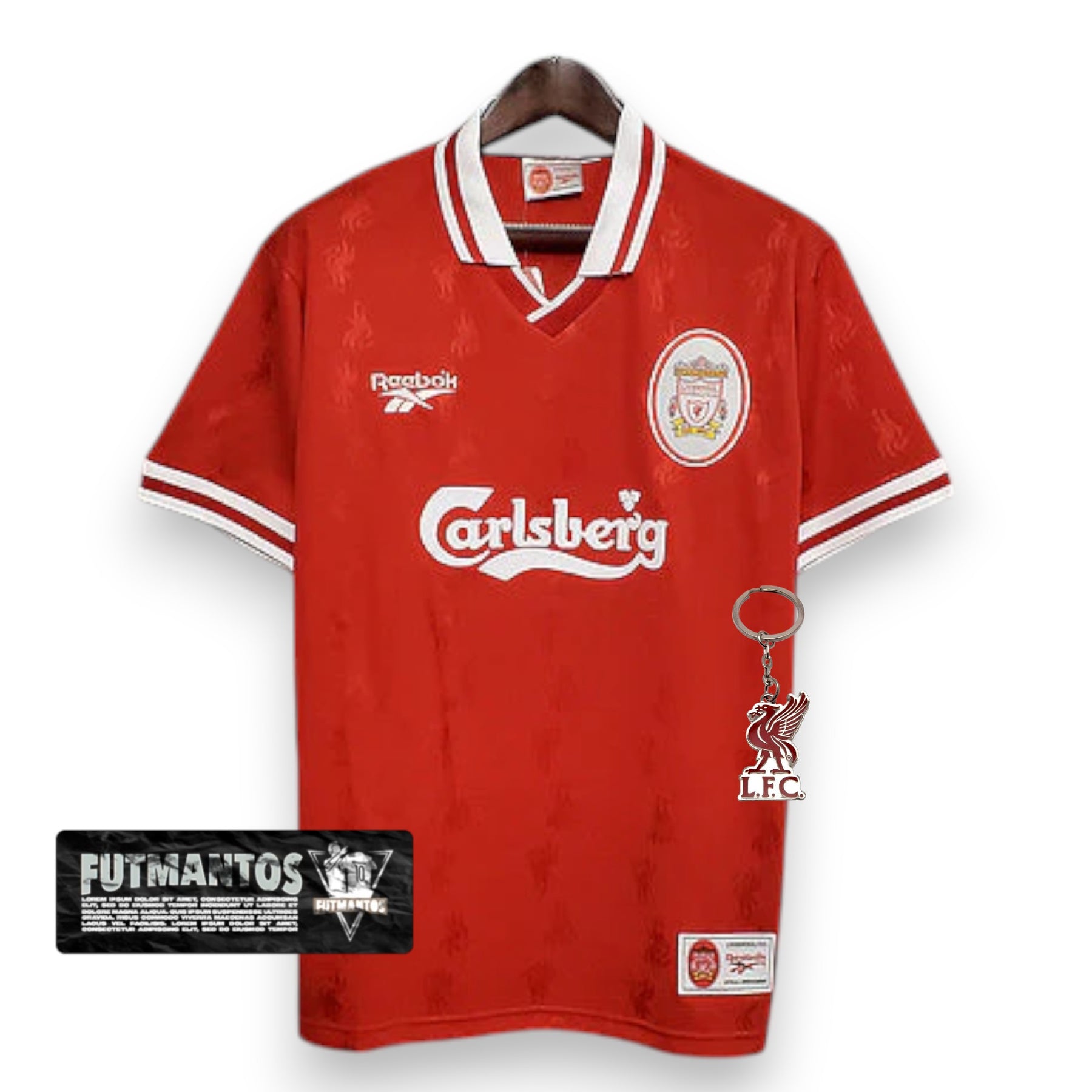 Camisa Liverpool Retrô 1996/1997 Vermelha - Reebok | Futmantos