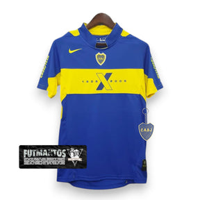 Camisa Boca Juniors Retrô 2005 Azul e Amarela - Nike | Futmantos