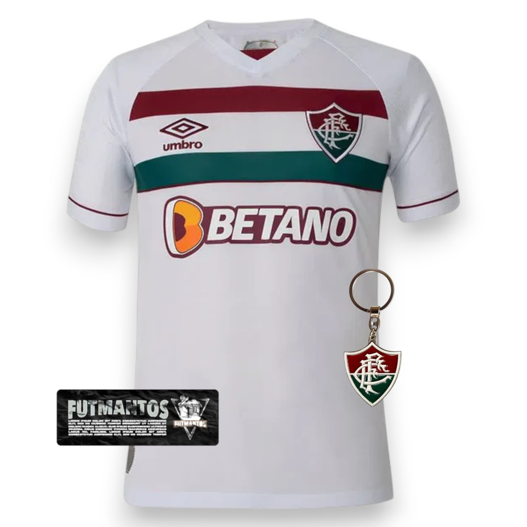 Camisa Fluminense II 23/24 Umbro - Branca | Futmantos