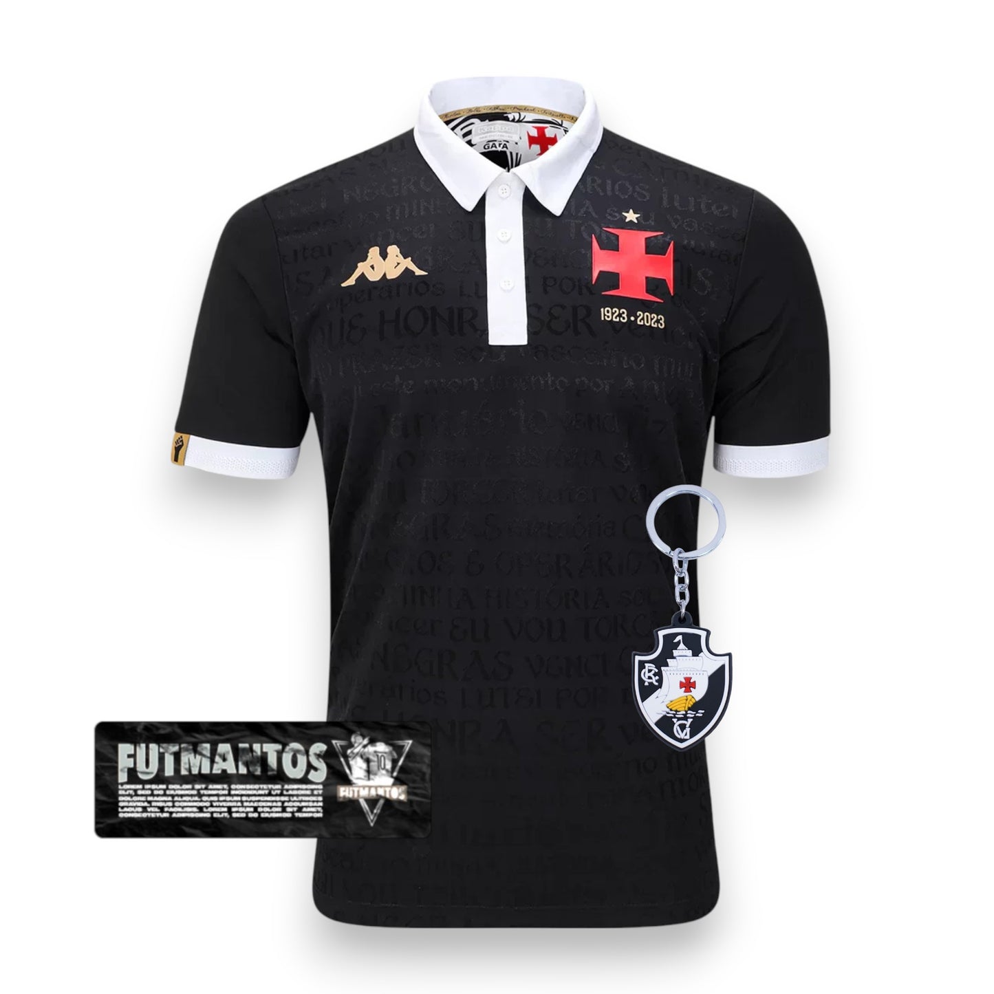 Camisa Vasco III 23/24 - Preto | Futmantos