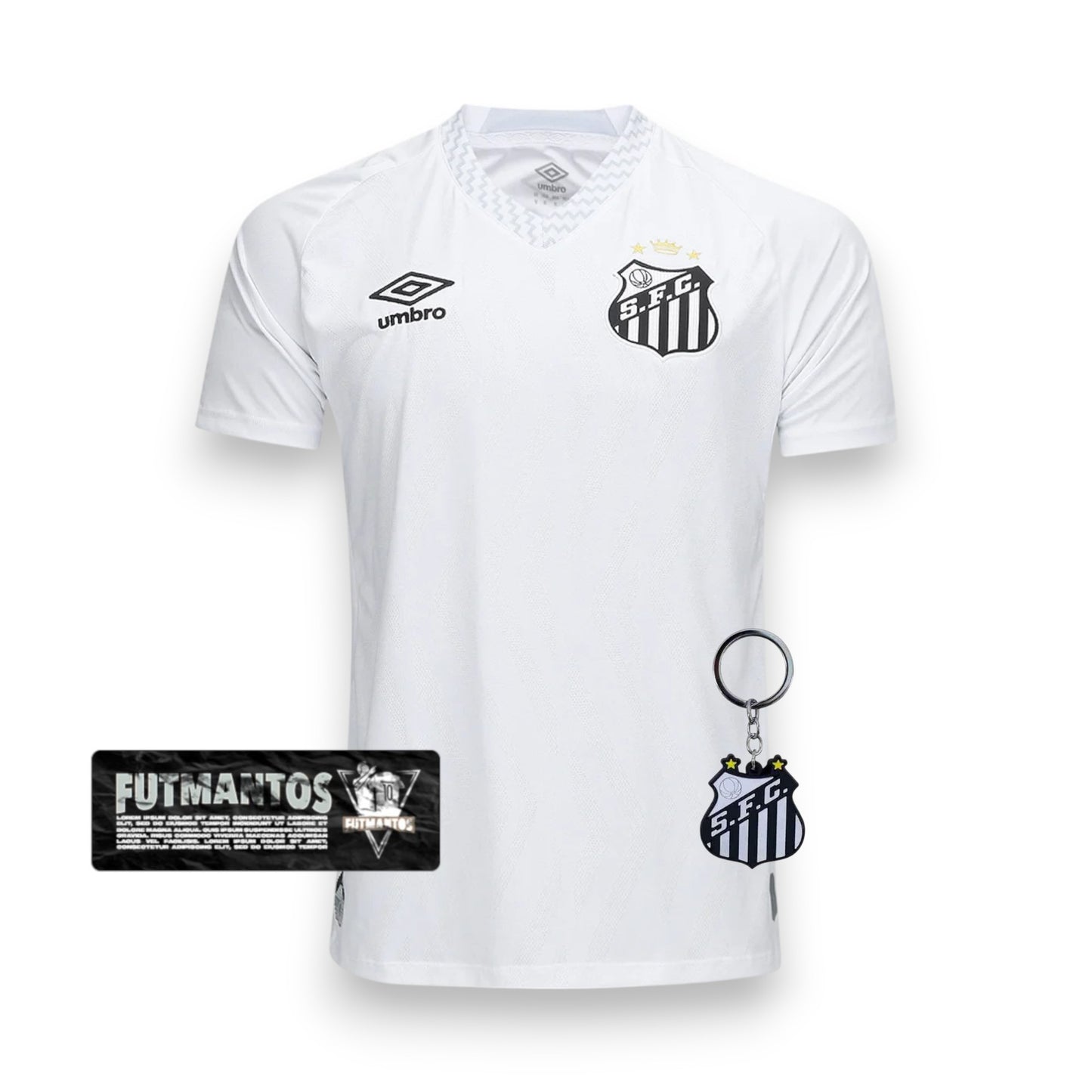 Camisa Santos I 25/26 - NEYMAR JR. #10 | FutMantos