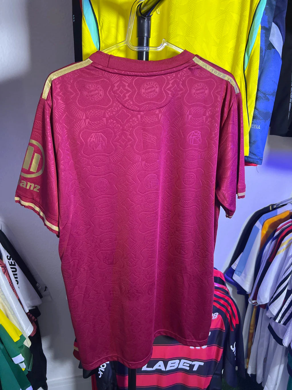 Camisa Bayern de Munique 125 anos - Vermelha|FutMantos
