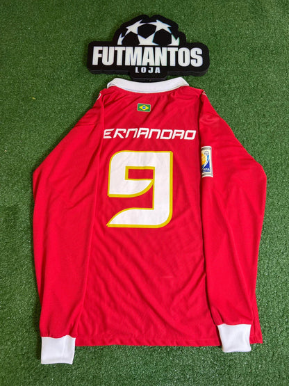Camisa Internacional Retrô 2006 - #9 Fernandão Manga Longa | FutMantos