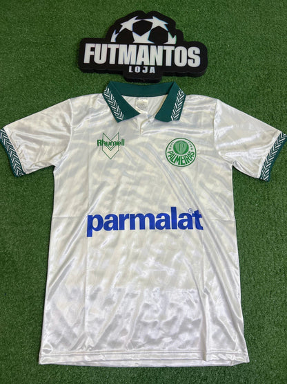 Camisa Palmeiras Branca Retro Parmalat 1995 |FutMantos