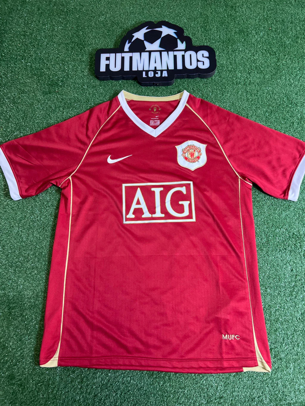 Camisa Manchester United 2006/07 - Retrô - Ronaldo #7