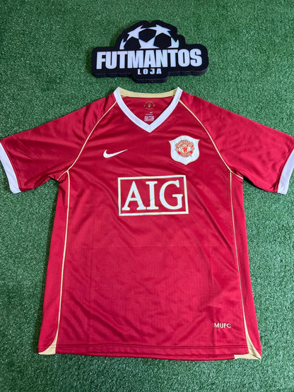 Camisa Manchester United 2006/07 - Retrô - Ronaldo #7