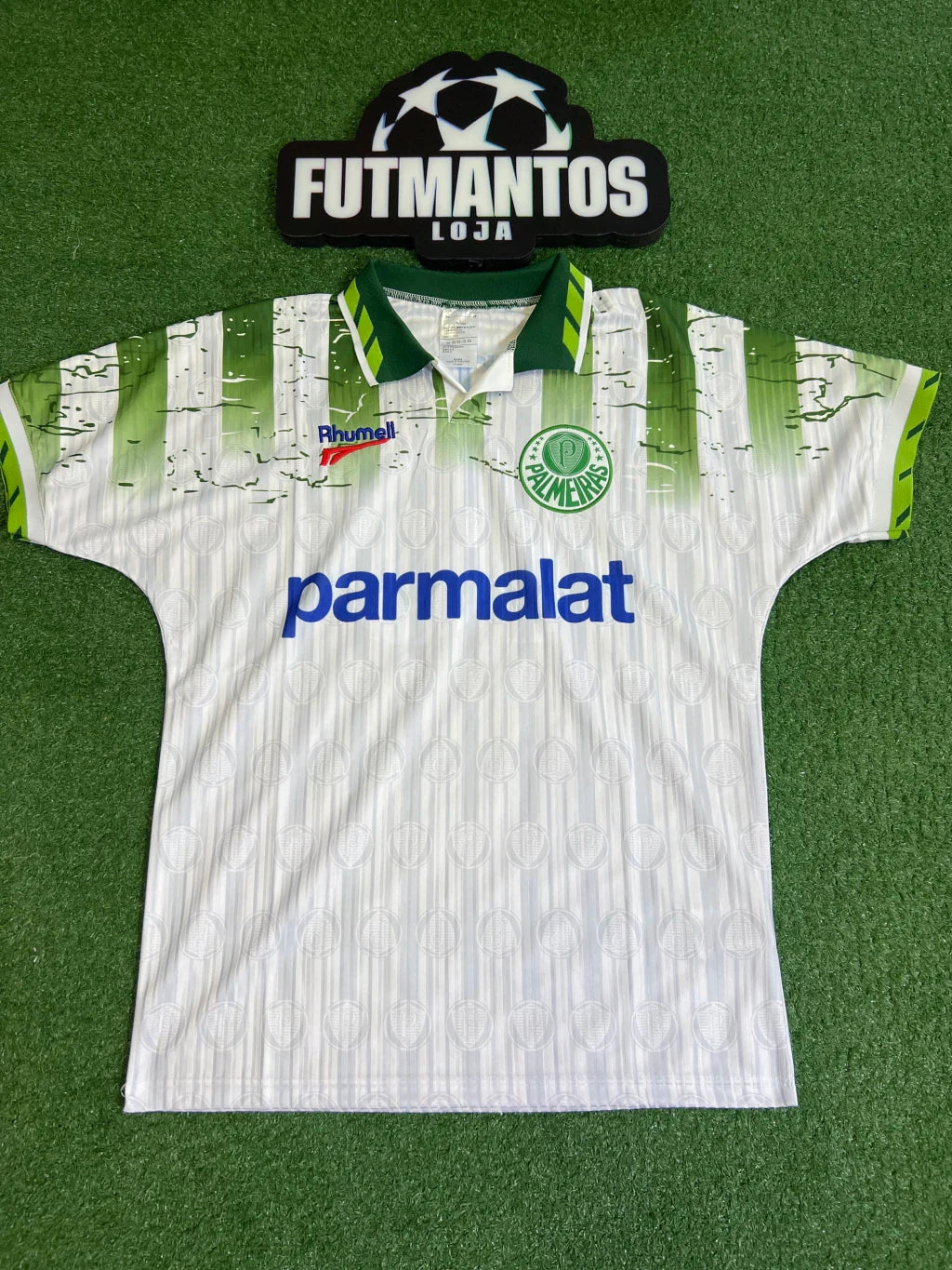 Camisa Palmeiras Branca Retrô 95/96 #10 | FutMantos