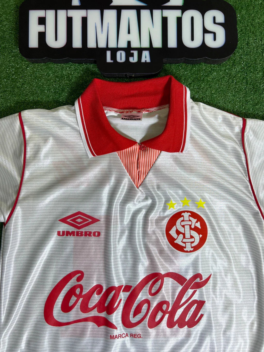 Camisa Internacional Retrô - 1992 - COCA-COLA | FutMantos