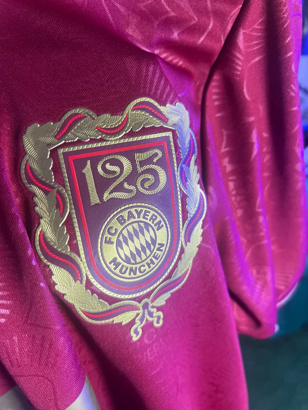 Camisa Bayern de Munique 125 anos - Vermelha|FutMantos