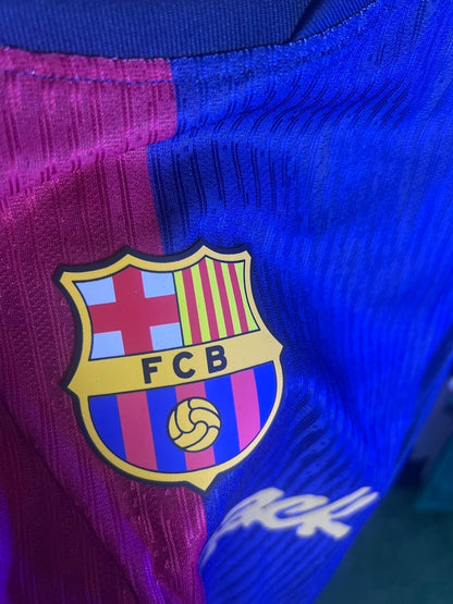 Camisa Barcelona I Travis Scott 24/25 - Versão Jogador|#09 Lewandowski | FutMantos