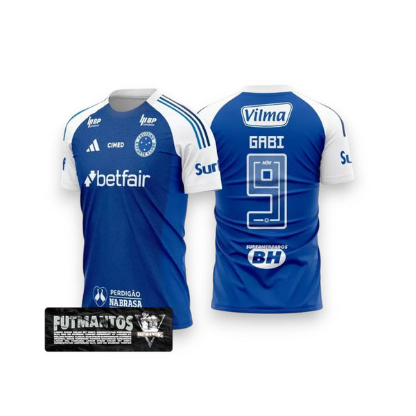 Camisa Cruzeiro 25/26 - #9 Gabi Feminina | FutMantos