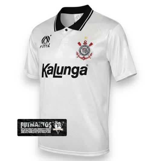 Camisa Retrô Corinthians 1992 Finta - Kalunga | FutMantos